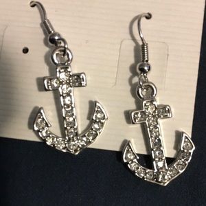 Anchor earrings